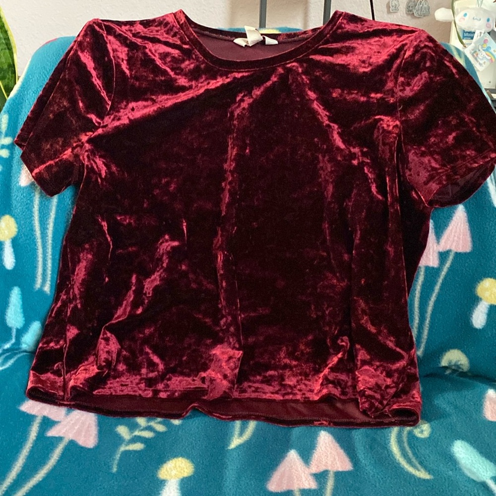 Velvet shirt